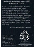 Explanation of Muhammad ibn 'Abdul-Wahhaab's Removal of Doubts